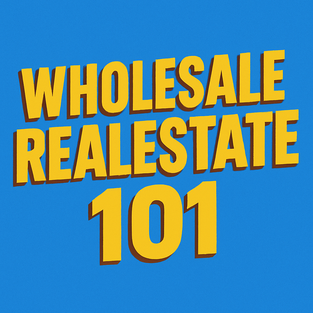 Wholesale Realestate 101